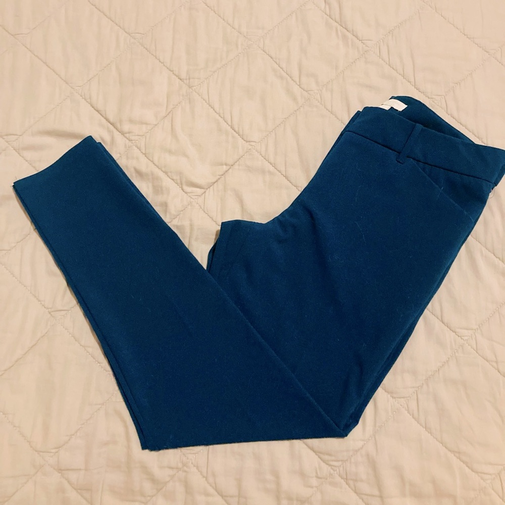New York & Company Aqua Blue Dress Pants